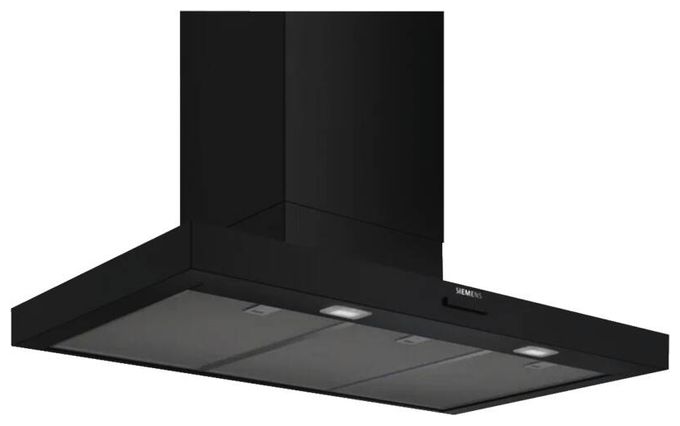 Abluft/Umluft Dunstabzugshaube/Esse Einbau 90 cm (Schwarz) iQ300 LJ95BCC60 
