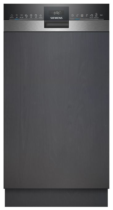 45 cm Geschirrspüler teilintegriert (ohne Front) Leise 10 Maßgedecke aquaStop Funktion Wärmetauscher iQ300 SR53HS74KE 
