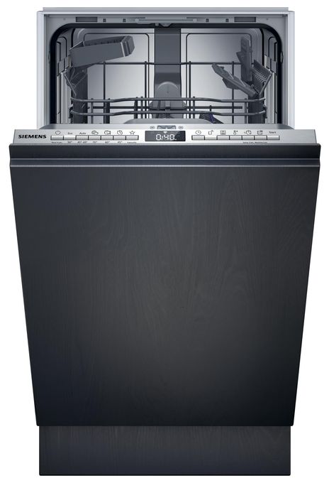 45 cm Geschirrspüler vollintegriert (ohne Front) Leise 10 Maßgedecke aquaStop Funktion Wärmetauscher iQ300 SR63EX25KE 