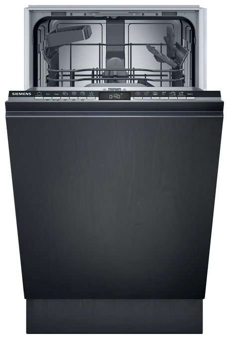 45 cm Geschirrspüler vollintegriert (ohne Front) Leise 10 Maßgedecke aquaStop Funktion Wärmetauscher iQ300 SR63HX74KE 