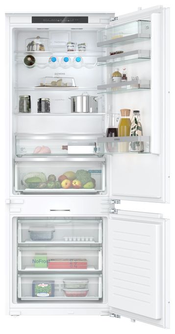 284 l / 298 l 194 cm Einbau Kühl-/Gefrierkombination 204 kWh NoFrost iQ500 KB96NADD1 