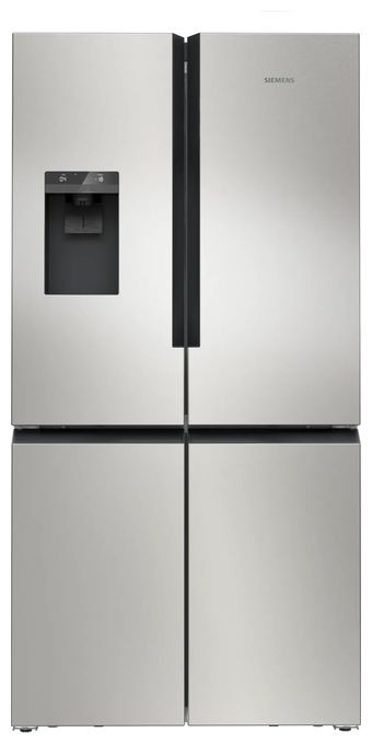 Side-by-Side Kühl-/ Gefrierkombination 375 l / 199 l 327 kWh NoFrost 1830 mm x 905 mm  iQ500 KF96IAPEA (Gebürsteter Stahl) 