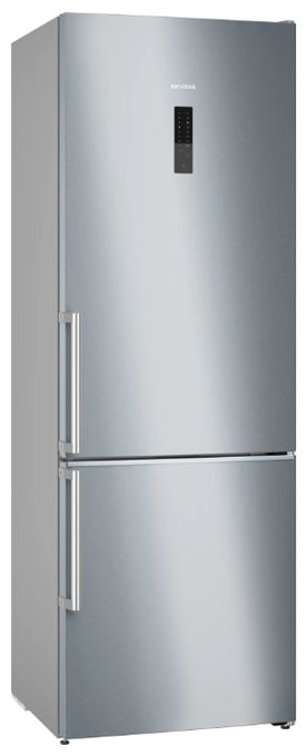 311 l / 129 l Kühl-Gefrierkombi freistehend NoFrost 142 kWh Jahr  iQ500 KG49NAIBT (Edelstahl) 