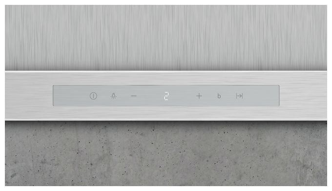 Abluft/Umluft Dunstabzugshaube/Esse Insel 90 cm (Edelstahl) iQ500 LF97BCP50 