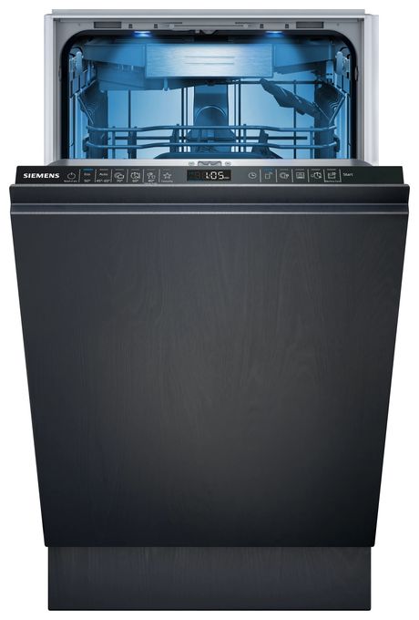 45 cm Geschirrspüler vollintegriert (ohne Front) Sehr leise 10 Maßgedecke aquaStop Funktion Wärmetauscher iQ500 SR65ZX22ME 