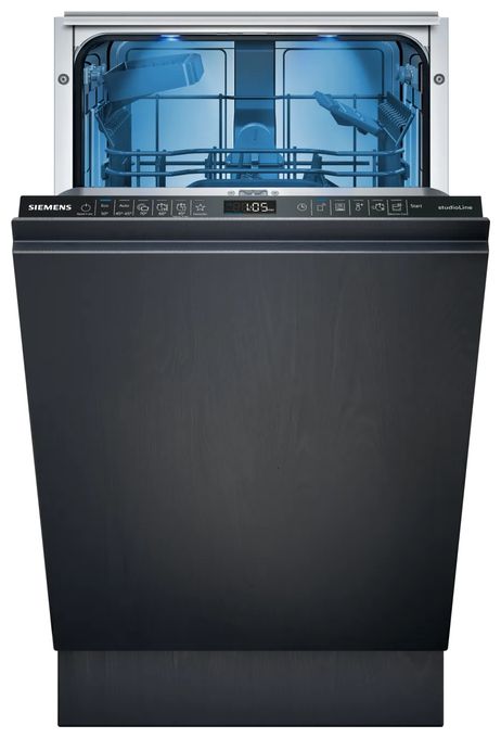 45 cm Geschirrspüler vollintegriert (ohne Front) leise 10 Maßgedecke aquaStop Funktion iQ500 SR85E802LE 