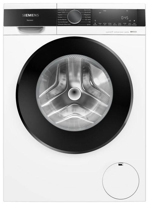 8 kg Frontlader Waschmaschine 1400 U/min aquaStop Funktion (Weiß) iQ500 WG34G2Z71 