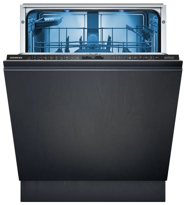 60 cm Geschirrspüler vollintegriert (ohne Front) sehr leise 13 Maßgedecke aquaStop Funktion iQ700 SX67E800BE 