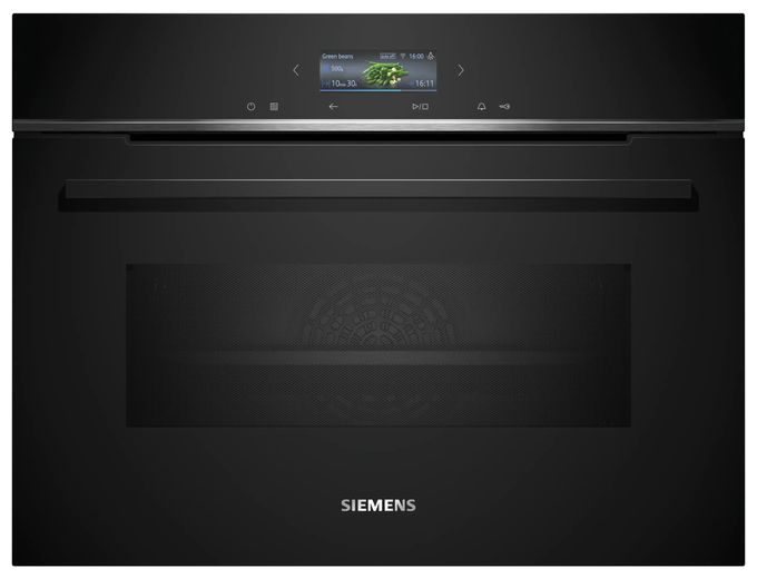 Einbaubackofen kompakt Mikrowelle iQ700 CM724G1B1 