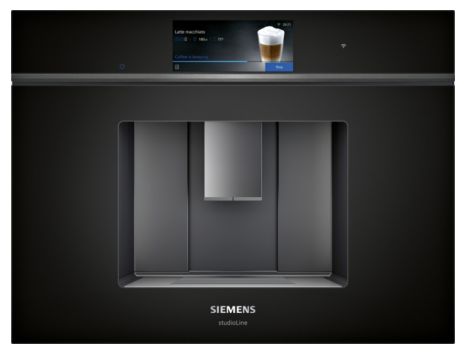 Kaffeevollautomat 19 bar 2,4 l 400 g AutoClean (Schwarz) iQ700 CT918L1B0 Einbau 
