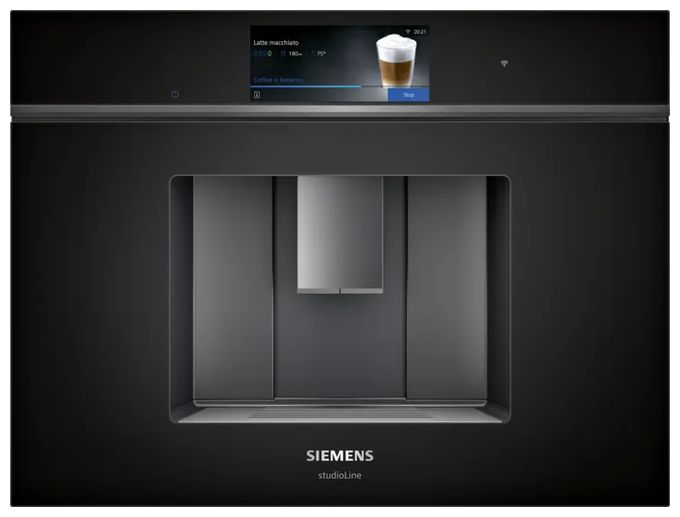Kaffeevollautomat 19 bar 400 g (Schwarz) iQ700 CT918L1D0 Einbau 