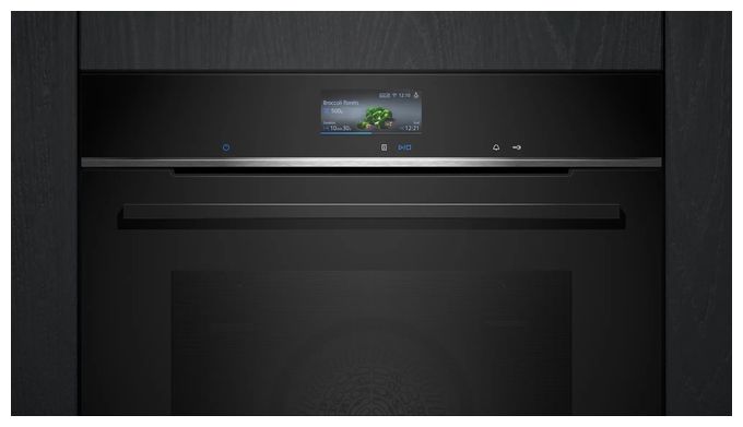 Einbaubackofen groß AutoClean iQ700 HB776G1B1 