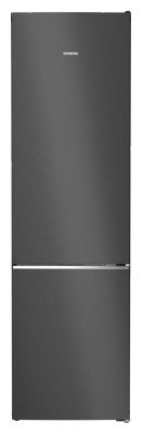 260 l / 103 l Kühl-Gefrierkombi freistehend NoFrost 129 kWh Jahr  iQ700 KG39NSBBF (Schwarz) 