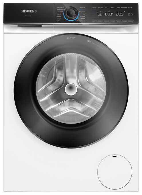 9 kg Frontlader Waschmaschine 1600 U/min aquaStop Funktion (Weiß) iQ700 WG46B2072 