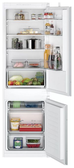 183 l Kühlteil 84 l Gefrierteil 177,5 cm Einbau Kühl-/Gefrierkombination iQ100 KI86VNSE0 Schlepptür 