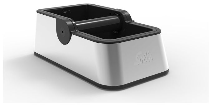 Kaffeesatzbehälter  97843 Perfetta Knock Box (Schwarz, Edelstahl) 