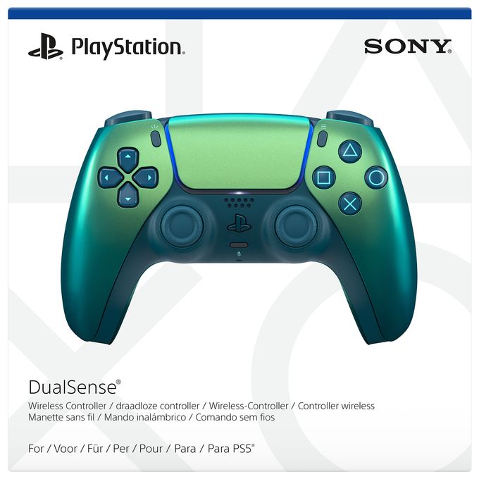Analog / Digital Gamepad für PlayStation 5, Android, MAC, PC, iOS  DualSense Wireless Controller (Türkis) 