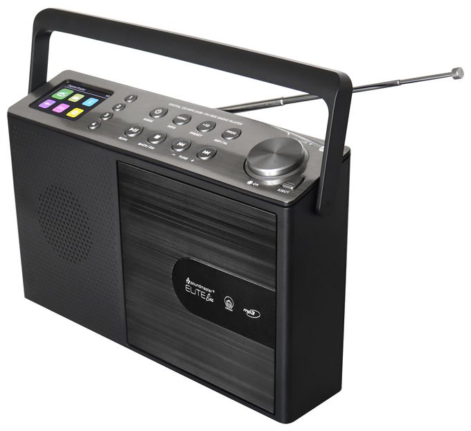 DAB+, FM Radio Tragbar  RCD1190SW (Schwarz) 