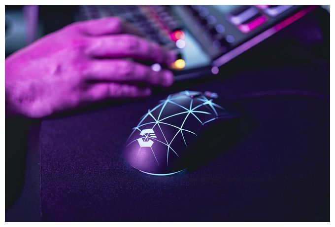 3200 DPI Gaming Maus Optisch  Corax (Schwarz) 