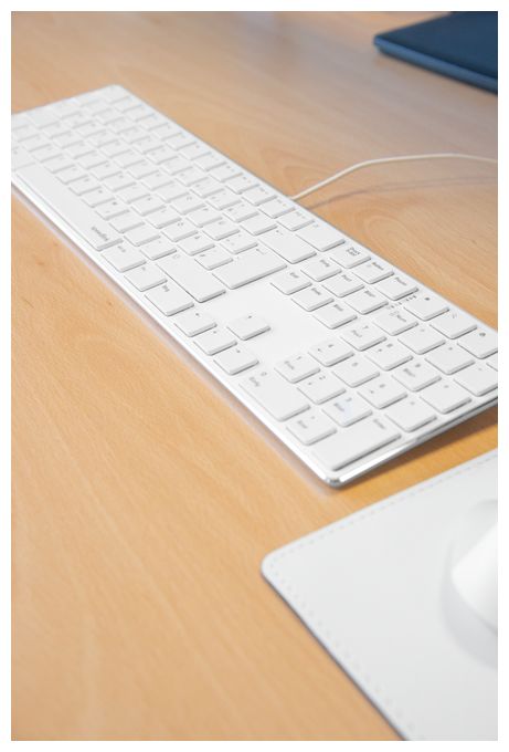 Büro Tastatur USB  SL-640010 (Weiß) 