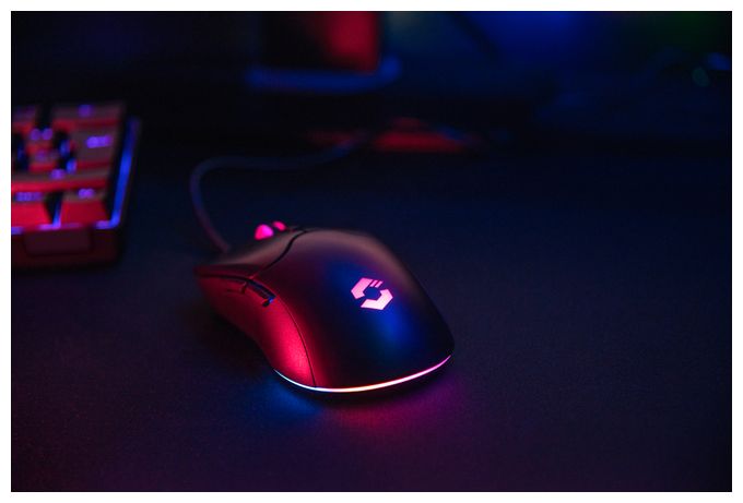 4800 DPI Gaming Maus  Velox Wireless (Schwarz) 