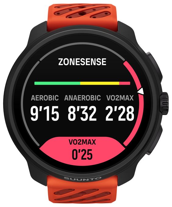 Digital 49 mm Smartwatch Rund 65 h  Race 2 (Schwarz) 