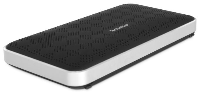 10 W Bluetooth Lautsprecher Laufzeit bis 2 h  Bluspeaker FL200 (Schwarz, Silber) 