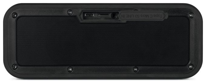 30 W Bluetooth Lautsprecher IPX6 Laufzeit bis 5 h  Bluspeaker TWS (Schwarz) 