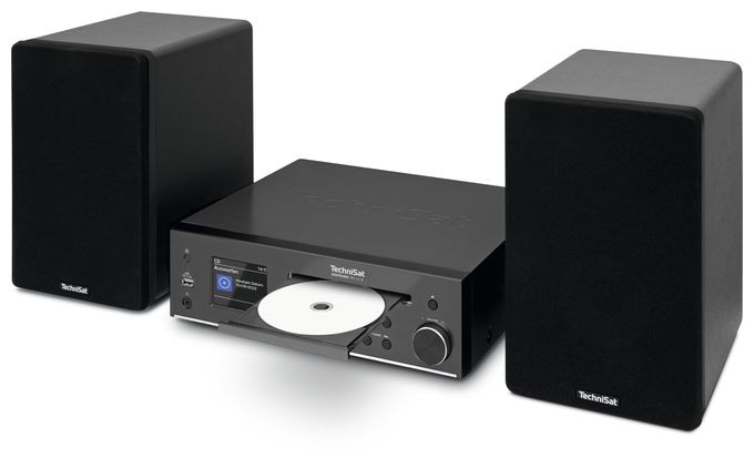 CD Payer DAB+, FM Radio  DigitRadio 760 (Schwarz) 