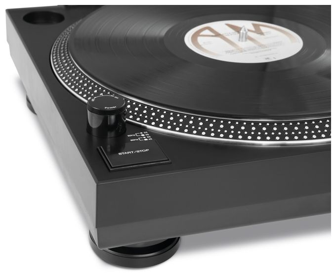 Plattenspieler mit Direktantrieb  TechniPlayer LP 300 (Schwarz, Silber) 
