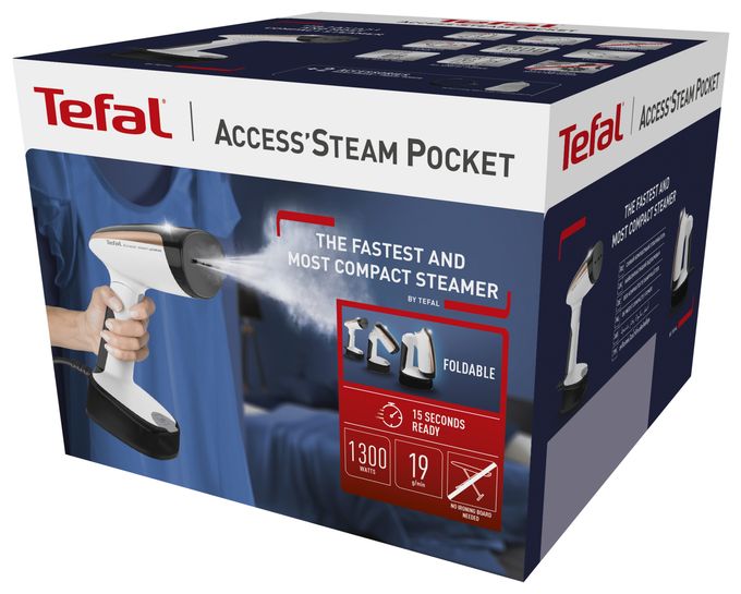 19 g/min DT303 Access Steam Pocket Dampfbürste 