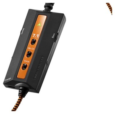 Over Ear Kopfhörer Kabelgebunden  Y-350CPX (Schwarz, Orange) 
