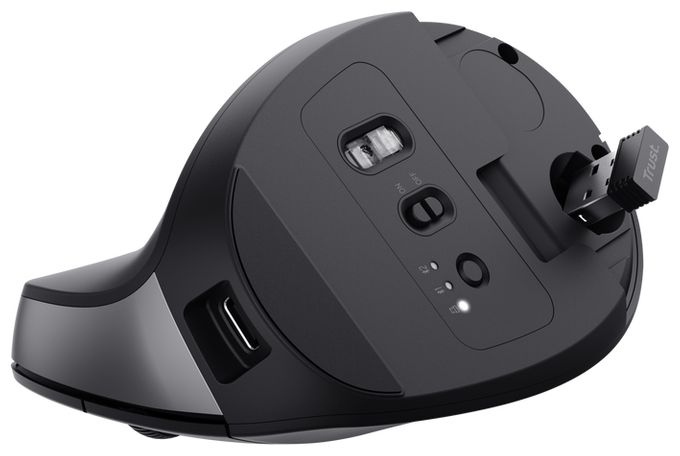 2400 DPI Büro Maus Optisch  Bayo+ (Schwarz) 