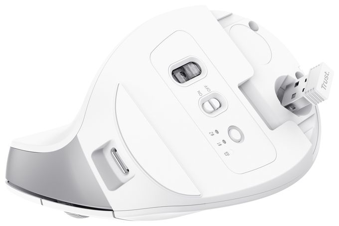 2400 DPI Büro Maus Optisch  Bayo+ (Weiß) 