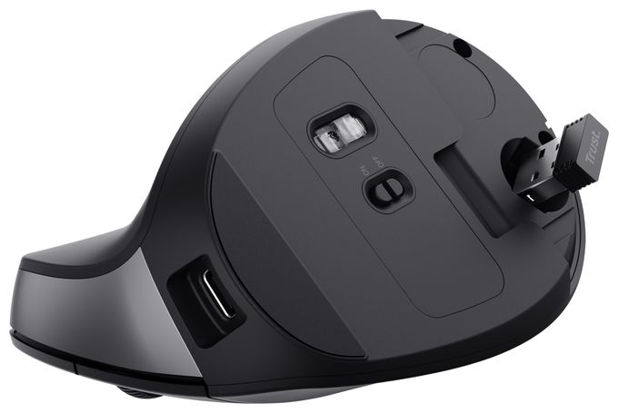 2400 DPI Medizinisch Maus Optisch  Bayo II (Schwarz) 
