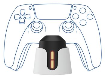 Ladestation PlayStation PS5 Kabelgebunden  GXT228 Dual (Schwarz, Weiß) 