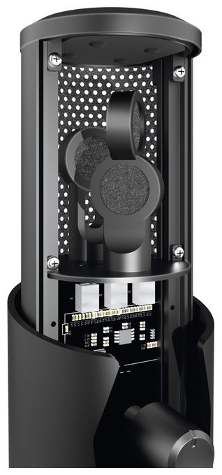 Kabelgebunden PC-Mikrofon 48 kHz USB  GXT258 Fyru (Schwarz) 
