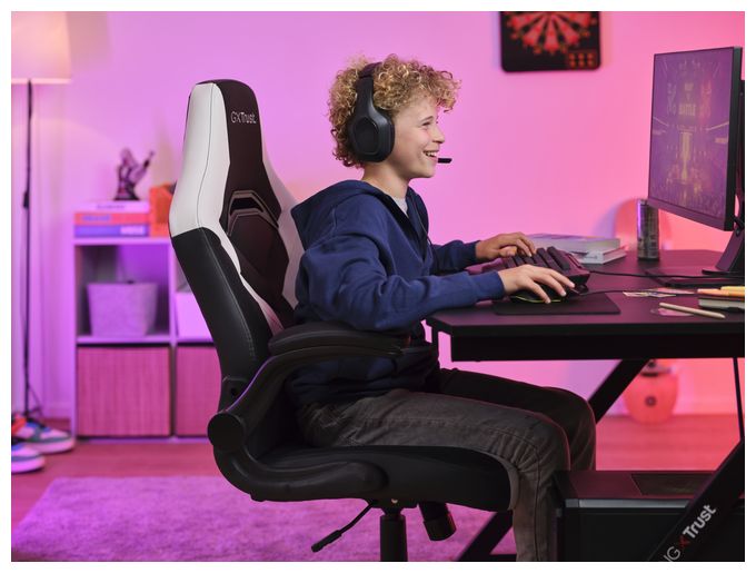 Gamingstuhl bis 140 kg GXT703W Riye 