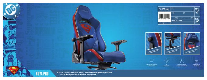 Gamingstuhl bis 150 kg GXT721 SM Ruya Pro 