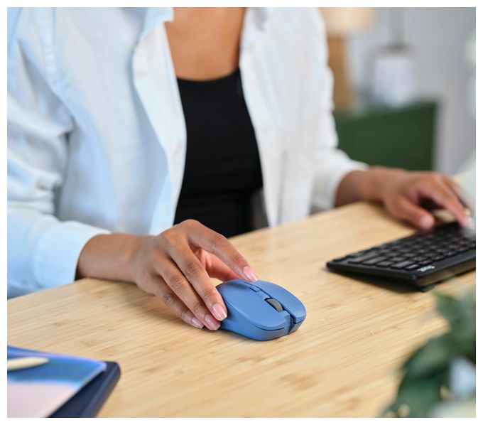 1800 DPI Büro Maus Optisch  Mydo (Blau) 