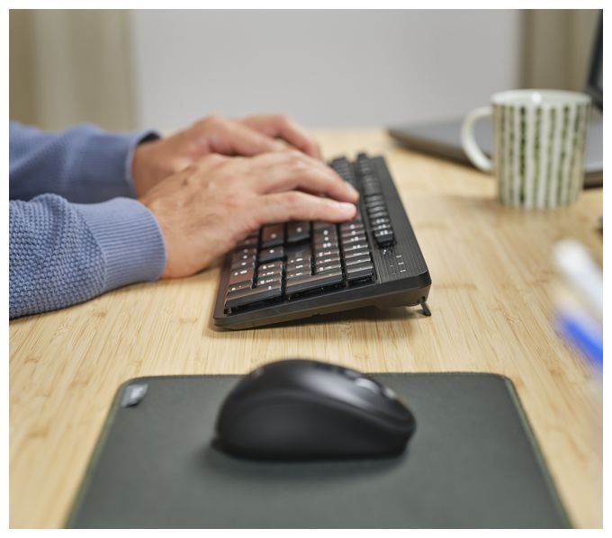 Büro Tastatur RF Wireless  Ody II (Schwarz) 