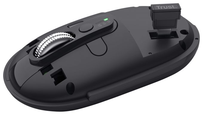 3200 DPI Büro Maus Optisch  Seron Slim Multi (Schwarz) 