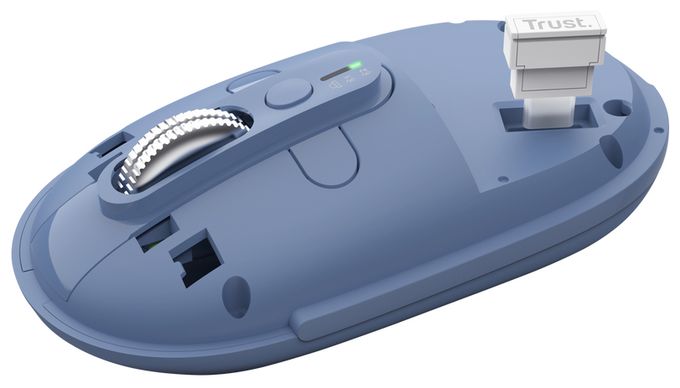 3200 DPI Büro Maus Optisch  Seron Slim Multi (Blau) 