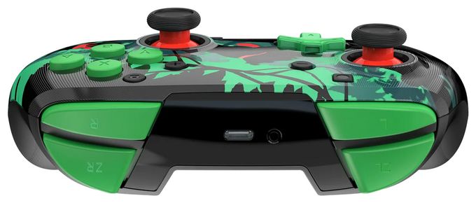 Gamepad für Nintendo Switch, Nintendo Switch 2, Nintendo Switch Lite, Nintendo Switch OLED  Rematch (Schwarz, Grün) 