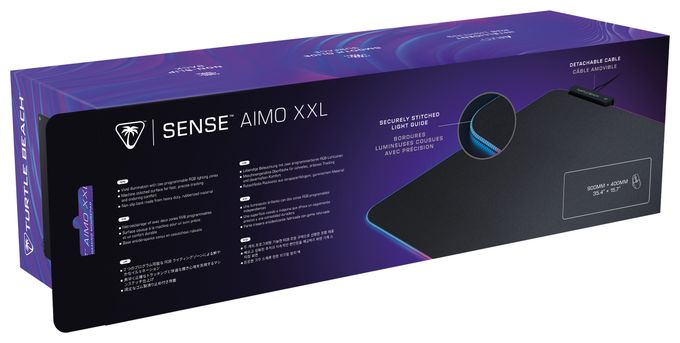 Mauspad  Sense AIMO (Schwarz) 