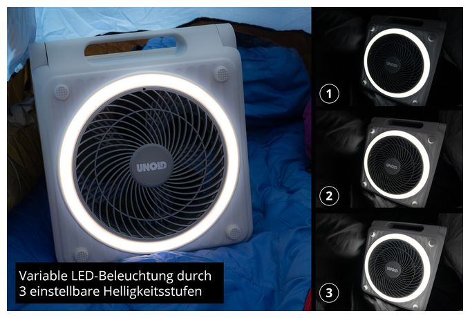 Handventilator  86516 Solar (Grün) 