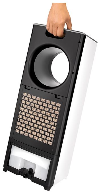 Turmventilator Stand  Fresh (Grau, Weiß) 