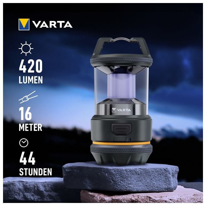 Batterie  L20R Outdoor Laterne (Schwarz) 