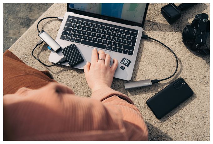 USB-C Multiport-Hub 4-Port USB 3.2 Gen 1 