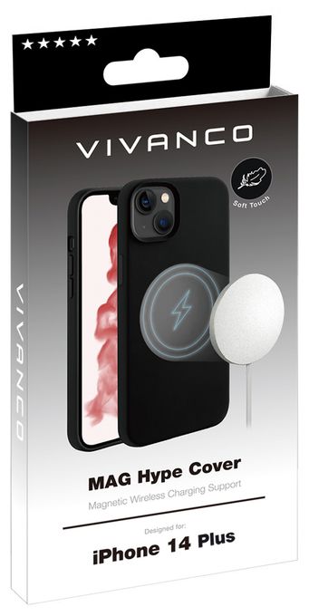 Cover für Apple iPhone 14 Plus  Mag Hype (Schwarz) 